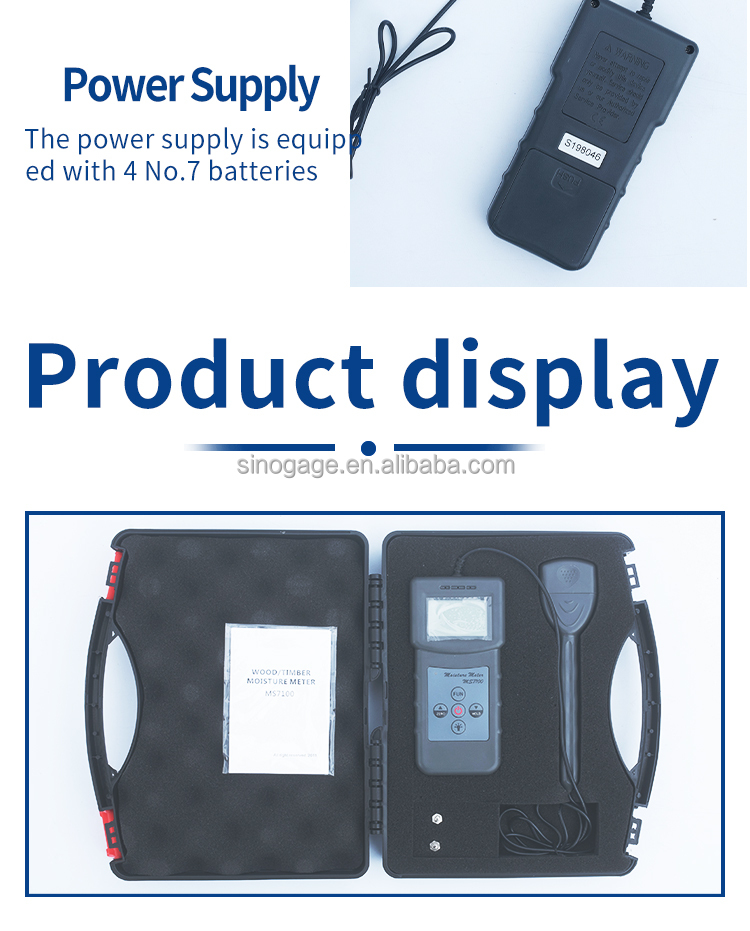 Wholesale Wood Moisture Meter with lowest price MS7100
