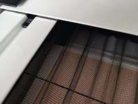 Porte moustiquaire plissée sur mesure avec profilé en aluminium, maille anti-insectes, fabrication OEM, approvisionnement en gros