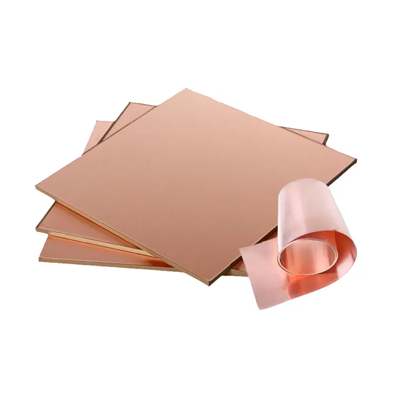 0.015mm*500mm*600mm Copper Foil Sheet Plate for PCB  copper clad laminate