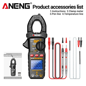 ANENG CM86 Hochpräzises Digitales Zangenamperemeter AC/<span class=keywords><strong>DC</strong></span> Strom- und Spannungsmessgerät Elektrikerwerkzeug - Product Image 1