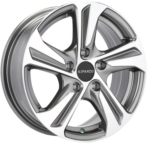 Kipardo 알루미늄 휠 <span class=keywords><strong>16</strong></span>인치 5홀 112 VW 폭스바겐 비틀 보라 골프 IV 폴로 휠림 - Product Image 3