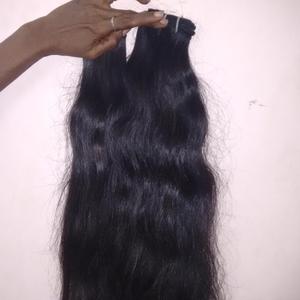 Extensions de cheveux naturels ondulés 100% cheveux indiens Remy de temple, tissage double machine, cuticules alignées, non traités - Product Image 6