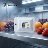ZenMeasure Safe Guard - Etiqueta Registradora de Temperatura Inalámbrica para Cadena de Frío Médica con Sensor de 60,000 Puntos de Datos