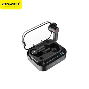 Awei Bluetooth Headphones T58 Wireless Earbuds Handsfree WaterProof Headphone 300Hrs Battery Life With Transparent Cover