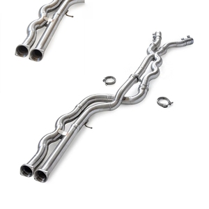 Système d'échappement intermédiaire OEM à longueurs égales pour BMW M2C M2 Competition S55 F87 3.0T 2018-2021 sans résonateur – Amélioration du son du véhicule - Product Image 1