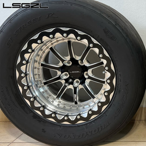 LSGZL Custom 15 16 17 Inch Forged Alloy OEM Beadlock Wheel Car for C8 Wheel Bead Lock Wheels - Product Image 5