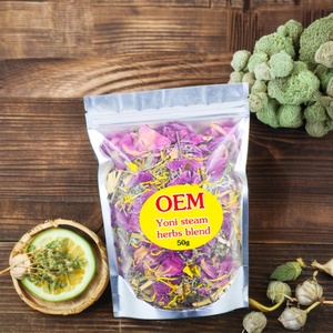 Kit de vapeur vaginale Chinaherbs entièrement naturel avec 8 herbes biologiques, étiquette privée personnalisable, kits d'herbes pour le nettoyage vaginal à la vapeur - Product Image 1