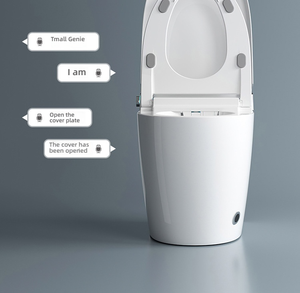 <span class=keywords><strong>WC</strong></span> intelligent tout-en-un avec bidet électrique intégré, cuvette en céramique, toilette connectée entièrement automatique - Product Image 3