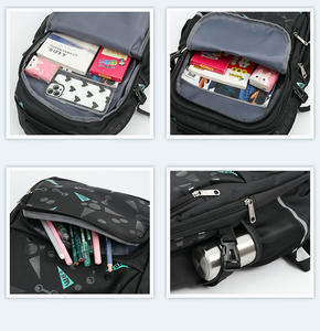 Fábrica al por mayor de alta calidad negro estudiante niños Mochila GRANDE <span class=keywords><strong>6</strong></span> ruedas Rolling College <span class=keywords><strong>School</strong></span> Trolley bolsas para niños - Product Image 6