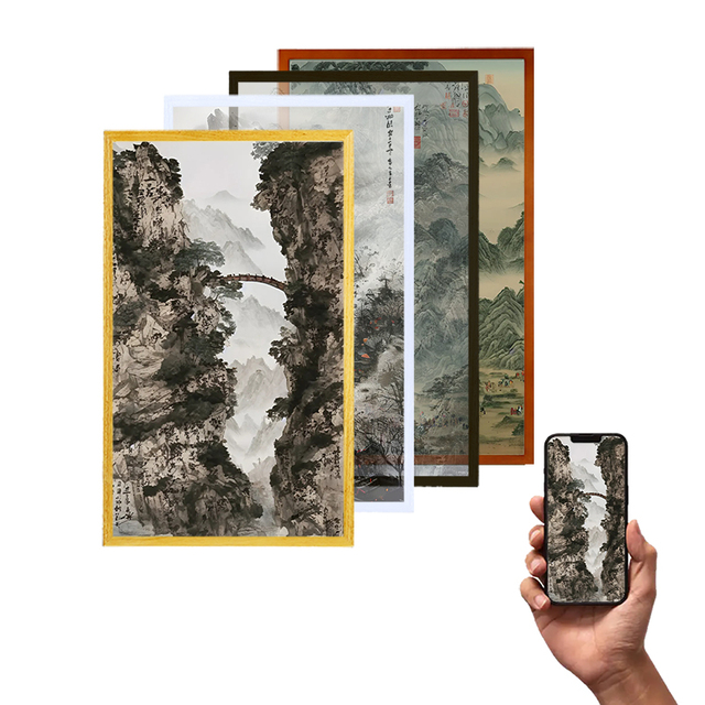 HOT Chinese Wholesale 21.5 Inch Art Digital Photo Frame Android Wifi Videos Nfc Digital Photo Frame Large Digital Picture Frame