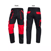 Pantalon de travail été industriel genou multi-poches Cargo Construction vêtements de travail pantalons pour hommes