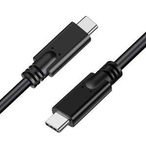 Type C <b>USB</b> 3.2 Gen2 Data <b>Cable</b> 20V 5A PD100W Fast <b>Charging</b> Black Copper Wire - Product Image 3