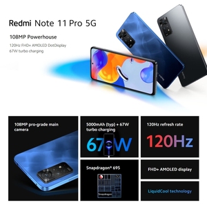 <span class=keywords><strong>Xiaomi</strong></span> <span class=keywords><strong>redmi</strong></span> Note <span class=keywords><strong>11</strong></span> <span class=keywords><strong>Pro</strong></span> <span class=keywords><strong>5G</strong></span> กล้อง108MP 6GB + 128GB รุ่น5000mAh ทั่วโลก - Product Image 3