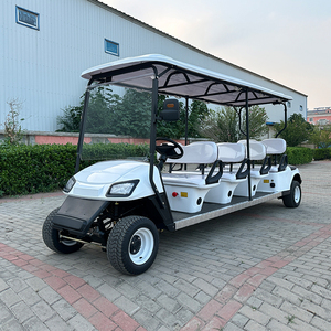 Golf Cart elettrico da 8 posti a 4 ruote Gulf <span class=keywords><strong>Club</strong></span> Car con 8 posti a motore elettrico Golf Cart - Product Image 5