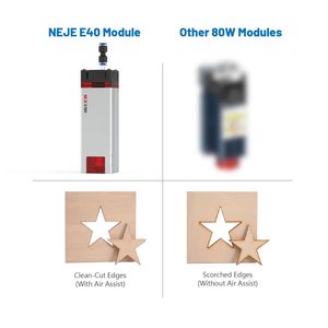 NEJE Module E40 haute puissance Tête <span class=keywords><strong>laser</strong></span> TTL Diode Machine de gravure Module <span class=keywords><strong>laser</strong></span> pour découpe professionnelle Contreplaqué 20mm - Product Image 4