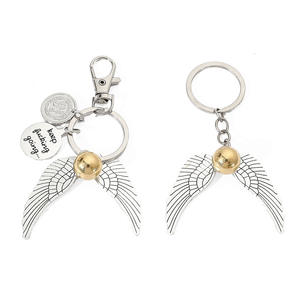 Collar de Colegio de Magia de <span class=keywords><strong>Harry</strong></span> <span class=keywords><strong>Potter</strong></span>, Reliquias de la Muerte, <span class=keywords><strong>Snitch</strong></span>, Medallón, Reloj de Arena, Llavero - Product Image 2