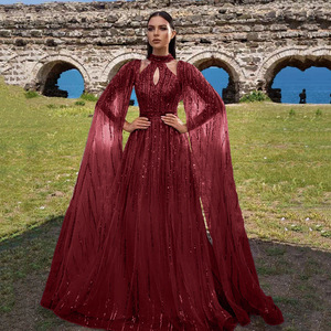 <span class=keywords><strong>Abito</strong></span> da sera a maniche lunghe per la <span class=keywords><strong>madre</strong></span> della <span class=keywords><strong>sposa</strong></span>, colore vino, <span class=keywords><strong>abito</strong></span> da <span class=keywords><strong>sposa</strong></span> - Product Image 3