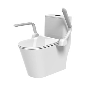 Wholesale Toilet Safety Handrail for Elderly Disabled Eco-Friendly Plastic High Quality Toilet Seat Bedroom Hotel Applications - Product Image 5