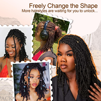 Cheveux humains bruts 100% Remy Cambodgiens en vrac, 16 pouces, double épaisseur, bouclés afro crépus, pour tresses et dreadlocks