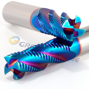 <span class=keywords><strong>Carbide</strong></span> 4 Flute roughing <span class=keywords><strong>End</strong></span> Mill <span class=keywords><strong>CNC</strong></span> phay <span class=keywords><strong>Cutter</strong></span> cho thép kim loại hợp kim cứng <span class=keywords><strong>Carbide</strong></span> Tipped Router bits - Product Image 3