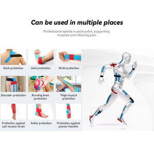 Tùy Chỉnh Màu Đen Trắng Bông Không Thấm Nước Tự Dính Băng Bọc Ngón Tay Thể Thao Gắn Kết Băng Cho Đấm Bốc Thể Thao - Product Image 6