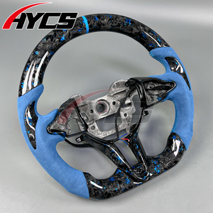 Volante in Fibra di Carbonio Forgiata LED RPM Personalizzato con Riscaldamento per Hyundai Elantra N I30N I20N Veloster N <span class=keywords><strong>Kona</strong></span> N Accessori Auto - Product Image 2