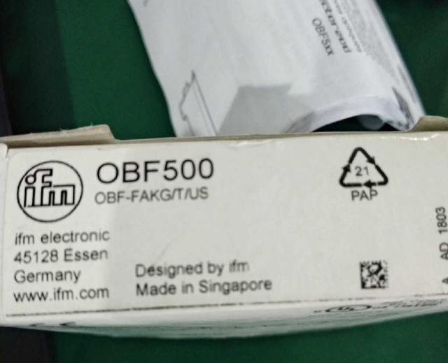 PLC NEW IN BOX OBF500 Sensor Free shipping Warranty Product