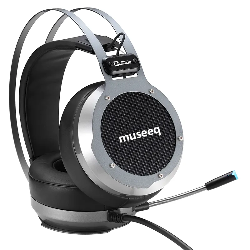 Museeq היי איכות RGB אור ילדי USB משחקי אוזניות עבור PS4 Hihg <span class=keywords><strong>בחדות</strong></span> 7.1 פרו אוזניות משחקי אוזניות משחקי מחשב אוזניות