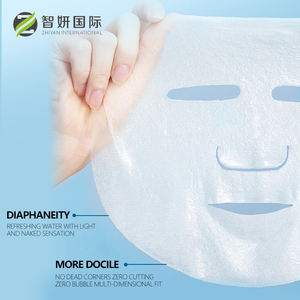 Großhandel Private Label Hyaluron säure Blatt Maske natürliche tiefe feuchtigkeit spendende feuchtigkeit spendende White ning Beauty Gesichts pflege - Product Image 2