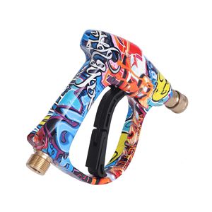 Pistola de gatillo pintada, limpiador de lavadora de alta presión, pistolas de agua de 1/4 "rápido con cañón de espuma, accesorios de coche para <span class=keywords><strong>Parkside</strong></span> Lavor Bosch - Product Image 3