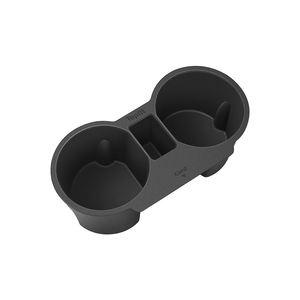Soporte de silicona para vasos para Tesla Model 3/Y, soporte para vasos para consola central, estabilizador, clip para vasos a prueba de golpes - Product Image 1