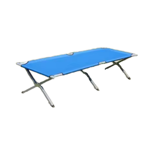 Lit de camping pliable moderne et abordable, prix d'usine, en tissu Oxford 600D et acier, pliable - Product Image 2
