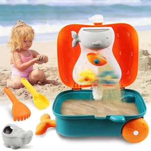 Ensemble de jouets de plage pour enfants, <span class=keywords><strong>valise</strong></span> de rangement pour le sable, le sable, le canard, le <span class=keywords><strong>dinosaure</strong></span>, la baleine, nouvelle collection - Product Image 3