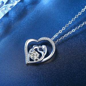 Necklace Jewelry <b>Cross</b> Border Multi Custom Logo Wholesalers Cadmium Free Metal Steel Original Color Gift for Her - Product Image 3