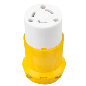 ETL Listed NEMA L5-30R Cord Connector 30A 125V RV Electric Receptacle Industrial Grade 30 Amp Locking Socket