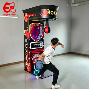 Arcade-Spielautomat für Schlagkrafttests, 110-220V, Multi-Währungs-Geldscheinleser, QR-Code-Zahlung, OEM-Anpassung für Nachtmärkte - Product Image 1
