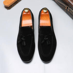Chaussures habillées personnalisées pour hommes : Oxfords, Mocassins, Loafers en daim synthétique à lacets – Idéales pour l'automne, tenues de bureau et professionnelles - Product Image 6