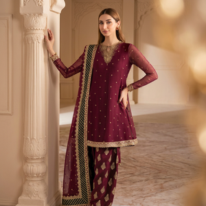 Latest Design Eco-Friendly Breathable Durable Perfect Formal Wear Floor-Length Casual Long Sleeve Diamonds Lace Button <b>Custom</b> - Product Image 2