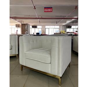 Sofá de lujo moderno de nuevo diseño, tapicería de tela de terciopelo, conjunto de muebles para sala de estar - Product Image 5