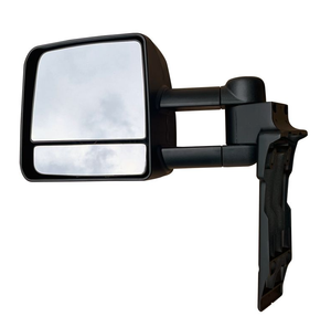 LANDCRUISER 70Series Manuel Noir LED Rétroviseur latéral de remorquage de haute qualité Neuf 1 an de garantie Convient aux modèles 75-79 - Product Image 1