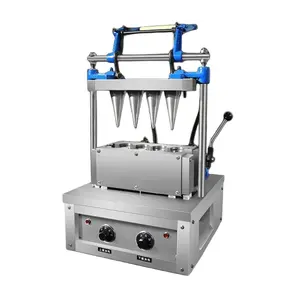 Roller Manual Wafer Biscuit Automatic India Sale Waffle Snow Sugar Pizza Ice Cream Cone Big Machine for