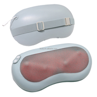 Coussin de massage électrique pour le cou, massage Shiatsu des tissus profonds, pétrissage chauffant pour le dos et la taille, pour la maison, le bureau et la voiture