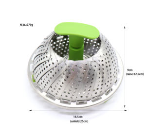 <span class=keywords><strong>Vaporera</strong></span> de acero inoxidable de buen agarre con mango <span class=keywords><strong>extensible</strong></span> - Product Image 2