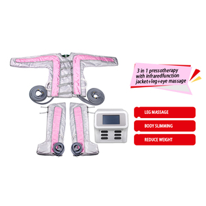เครื่องนวดระบายน้ำเหลืองแบบพกพา 3-in-1 สำหรับใช้ที่บ้าน: แจ็คเก็ต + นวดขา + นวดตา, ระบบแรงดันอากาศ 360 องศาเพื่อลดสัดส่วน - Product Image 6