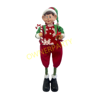 2026 nouveau décor de vacances en gros décor de noël populaire orignal ours elfe ornements modèles animatroniques noël pour le plaisir