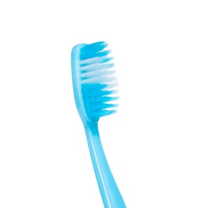 Soft Bristle Toothbrush Volcanic Fiber Adult Manual Colorful Macaron Shape 8 Pack Tongue Scraper - Product Image 5
