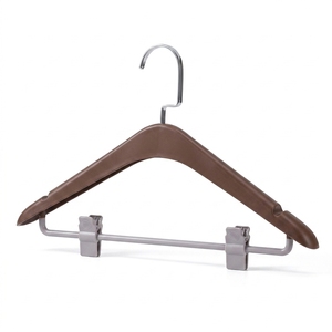 <span class=keywords><strong>Cintre</strong></span> en plastique robuste antidérapant à épaules larges pour costumes et chemises, idéal pour les chambres d'hôtel - Product Image 3