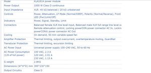 KLA181A 1000W เครื่องขยายเสียงระดับมืออาชีพโมดูลแอมป์ระดับ D - Product Image 6