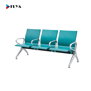 Silla de espera Flya para aeropuerto, bancos de espera de poliuretano de 3 asientos, asientos en tándem para sala de espera de 1, 2, 3, 4, 5 plazas, silla de espera tipo Beam Gang de fábrica - Product Image 1