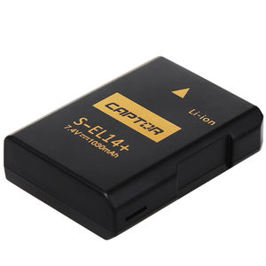 แบตเตอรี่กล้องลิเธียมไอออนแบบชาร์จได้ ความจุสูง 1030mAh 7.2V รุ่น <span class=keywords><strong>EN</strong></span> EL14 <span class=keywords><strong>EN</strong></span> <span class=keywords><strong>EL14a</strong></span> สำหรับ <span class=keywords><strong>Nikon</strong></span> D5600 D3500 - Product Image 3